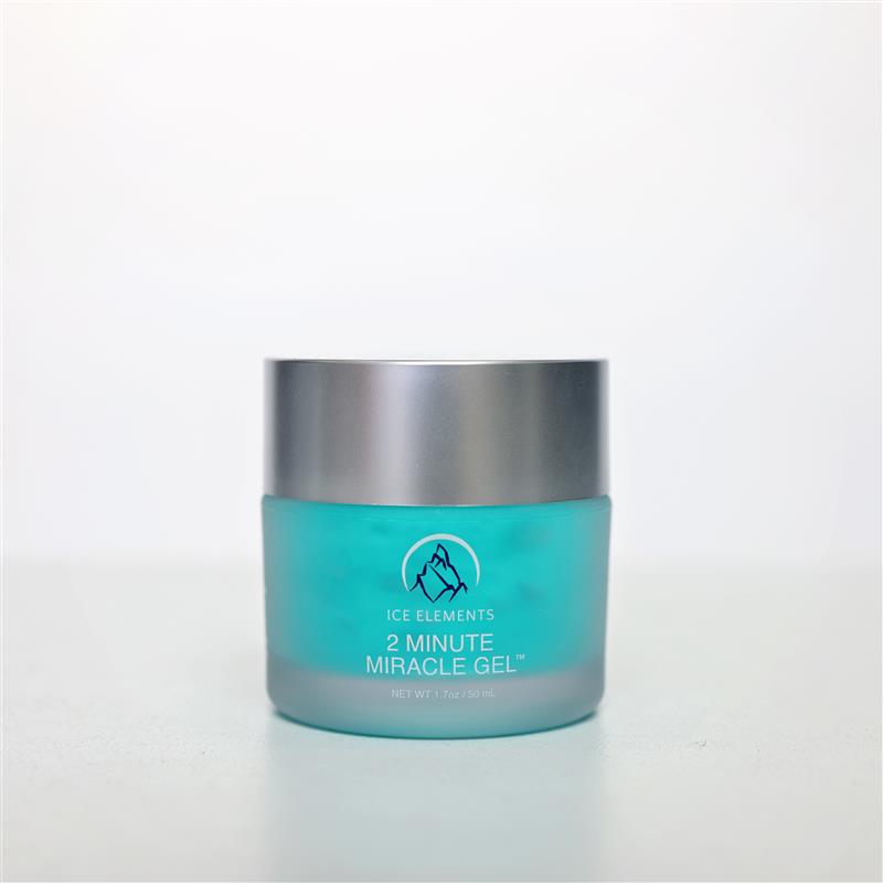 Exfoliating and brightening skincare gel featured on TV infomercials, instantly revealing smooth, glowing skin in just 2 minutes